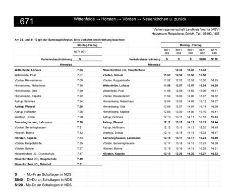 Linie 671